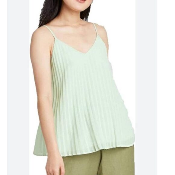 Women's Pleated Cami a new day mint - Picture 1 of 15